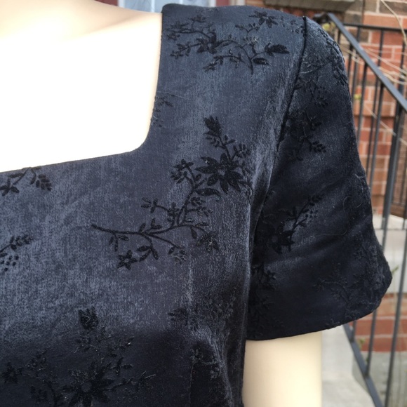 Donna Ricco New York Petite Little Black Dress - Picture 8 of 9